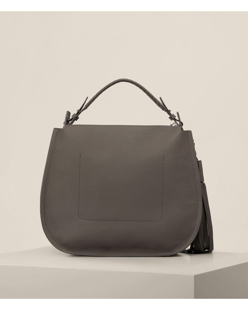 All saints shop mori leather hobo